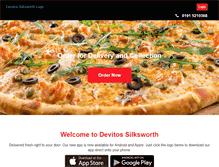 Tablet Screenshot of devitos.co.uk